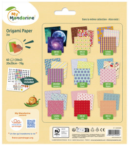 avenue mandarine Origami-Faltblätter 