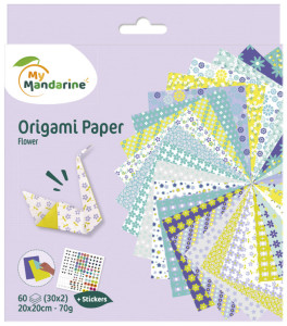 avenue mandarine Origami-Faltblätter 