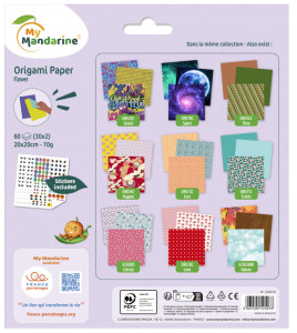 avenue mandarine Origami-Faltblätter 