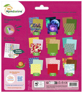 avenue mandarine Origami-Faltblätter 