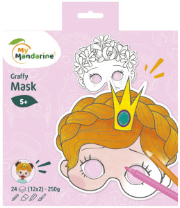 avenue mandarine Maskenmalbuch 