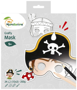 avenue mandarine Maskenmalbuch 