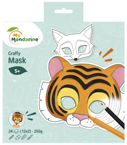 avenue mandarine Maskenmalbuch 