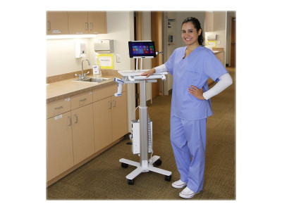 Ergotron : STYLEVIEW TABLET CART SV10 .