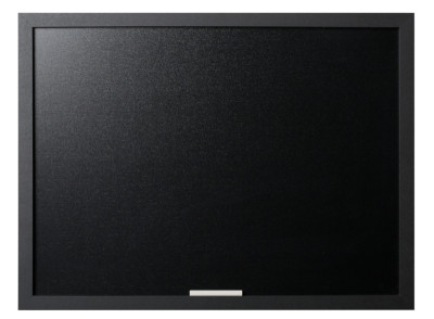 Bi-Office Tableau noir Optimum, 600 x 450 mm, cerisier