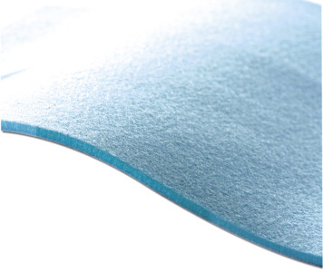 folia Bastelfilz, 300 x 450 mm, 3,5 mm, bananengelb