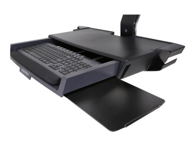 Ergotron : SV COMBO ARM WORKSURFACE PRE-CONFIG SMALL CPU HOLDER