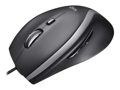 Logitech : ADVANCED CORDED MOUSE M500S BLACK EMEA