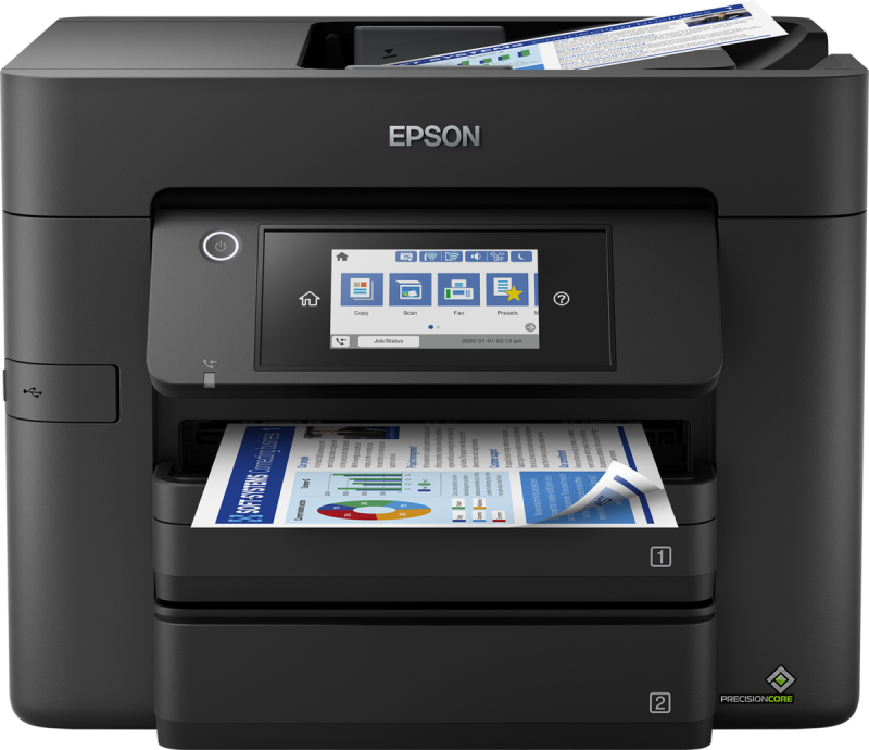 Epson WorkForce Pro WF-4830DTWF Imprimante jet d'encre couleur multifonction