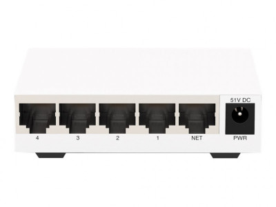 Axis : AXIS D8004 UNMANGED POE SWITCH 4CHANNEL 10/100 MBPS POE+ SWITCH