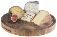 Plateau buffet PROFI APS, diamètre : 330 mm, marron