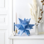 folia Feuille de papier à plier Etoile Bascetta, rose