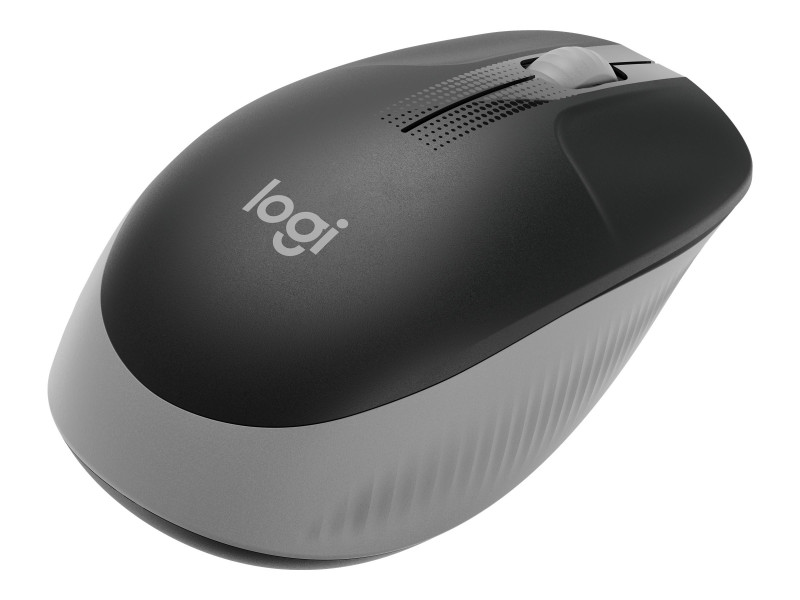 Logitech : M190 FULL-SIZE WIRELESS MOUSE MID GREY EMEA