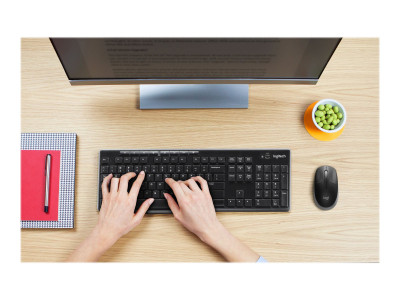 Logitech : M190 FULL-SIZE WIRELESS MOUSE MID GREY EMEA