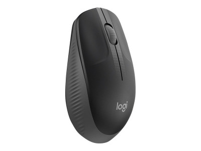 Logitech : M190 FULL-SIZE WIRELESS MOUSE MID GREY EMEA