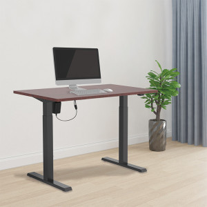 LogiLink Piétement de bureau, électrique, noir