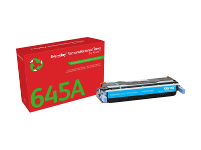 Xerox Everyday Toner Cyan cartouche équivalent à HP 645A - C9731A - 12000 pages