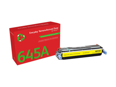 Xerox Everyday Toner Yellow cartouche équivalent à HP 645A - C9732A - 12000 pages