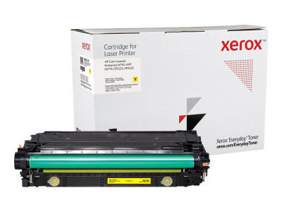 Xerox Everyday Toner Yellow cartouche équivalent à HP 651A / 650A / 307A - CE342A/CE272A/CE742A - 16000 pages