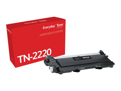 Xerox Everyday Toner Black cartouche équivalent à Brother TN-2220 - 2600 pages