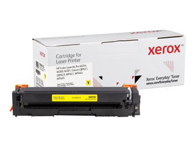 Xerox Everyday Toner grande capacité Yellow cartouche équivalent à HP 203X and Canon CRG-054HY - CF542X/CRG-054HY - 2500 pages