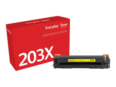 Xerox Everyday Toner grande capacité Yellow cartouche équivalent à HP 203X and Canon CRG-054HY - CF542X/CRG-054HY - 2500 pages
