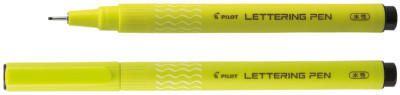 PILOT Feutre de calligraphie LETTERING PEN 10, noir