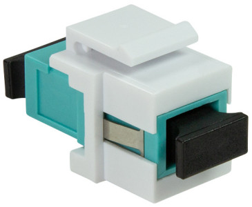 LogiLink Coupleur à fibre optique femelle, 2 x SC-Simplex
