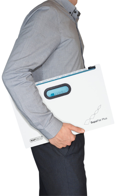 RAPESCO Trieur à soufflets SupaFile Plus, A4+, blanc