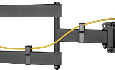 LogiLink Support mural pour TV Full Motion, 81,28 - 177,80cm