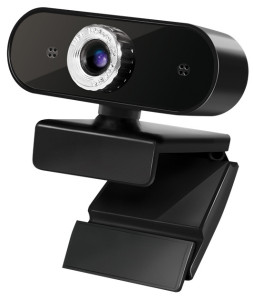 LogiLink HD-USB-Webcam mit Mikrofon, schwarz