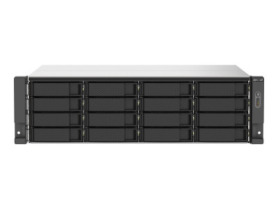 Qnap : TS-1673AU-RP-16G 3U 16BAY2.2GHZ QC 16GB DDR 4 2X 2.5GBE 2X 550W