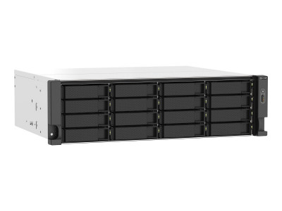 Qnap : TS-1673AU-RP-16G 3U 16BAY2.2GHZ QC 16GB DDR 4 2X 2.5GBE 2X 550W