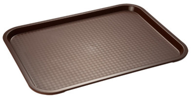APS Fast Food-Tablett, (B)350 x (T)270 mm, grau
