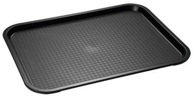 APS Fast Food-Tablett, (B)455 x (T)355 mm, schwarz