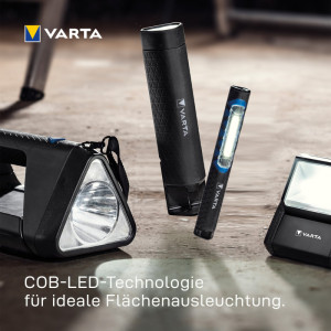 VARTA Lampe de travail rechargeable Work Flex Stadium Light