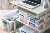 Fellowes Boîte de rangement ProStore Bonus Set 4, set de 3