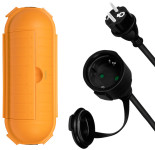 LogiLink Kit d'extérieur: rallonge électrique + boîtier LogiLink Kit d'extérieur: rallonge électrique + boîtier