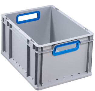 allit Aufbewahrungsbox ProfiPlus EuroBox 412, grau/blau