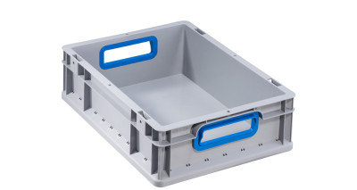 allit Aufbewahrungsbox ProfiPlus EuroBox 432, grau/blau