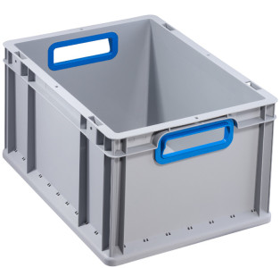 allit Aufbewahrungsbox ProfiPlus EuroBox 432, grau/blau