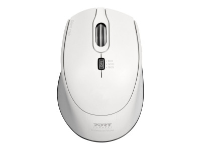 Port Technology : MOUSE OFFICE PRO SILENT WIRELESS WHITE