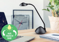 MAUL Lampe de bureau LED MAULarc, noir