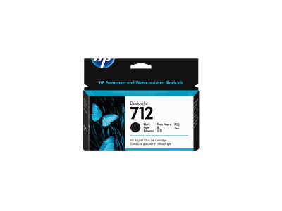 HP : HP 712 80-ML BLACK DesignJet cartouche encre