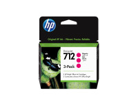 HP : HP 712 3-pack 29-ML MAGENTA DesignJet cartouche encre