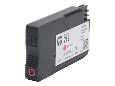 HP : HP 712 3-pack 29-ML MAGENTA DesignJet cartouche encre