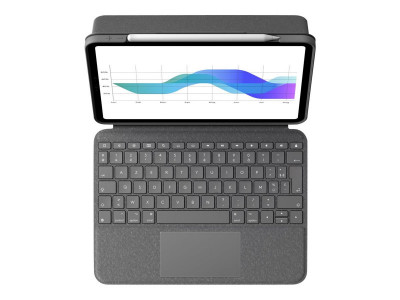 Logitech : FOLIO TOUCH GREY FRA CENTRAL