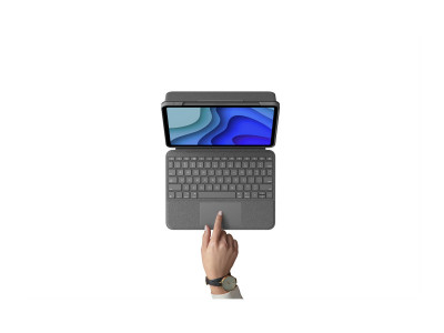 Logitech : FOLIO TOUCH GREY FRA CENTRAL