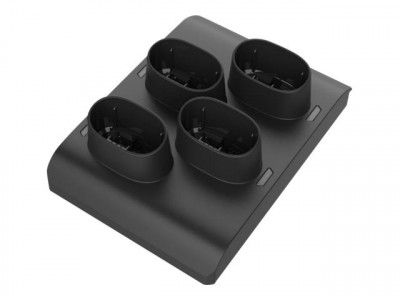 Zebra : CS6080 CORDLESS 4-SLOT batterie CRADLE ADAPTER CUP INDUCTIVE BLK