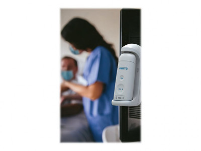 Zebra : CS6080-HC WHITE CORDLESS FIPS PRESENTATION kit SCAN CRADLE CBL